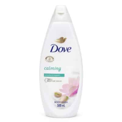 شامپو بدن داو Dove مدل calming رایحه پسته و مگنولیا(500 میل)