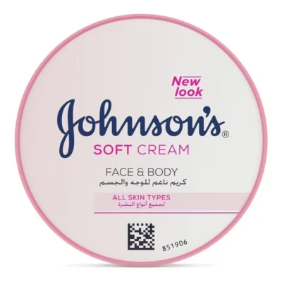 کرم مرطوب کننده صورت و بدن جانسون مدل Soft Cream(200 میل)