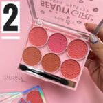 پالت رژگونه و کانتور بیوتی گرل مدل PINK KEY - Image 3