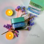 ماسک ترمیم کننده پوست لورآل مدل pure clay blemish rescue