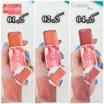 بالم رنگی لب گونه چشم او تو او O TWO O