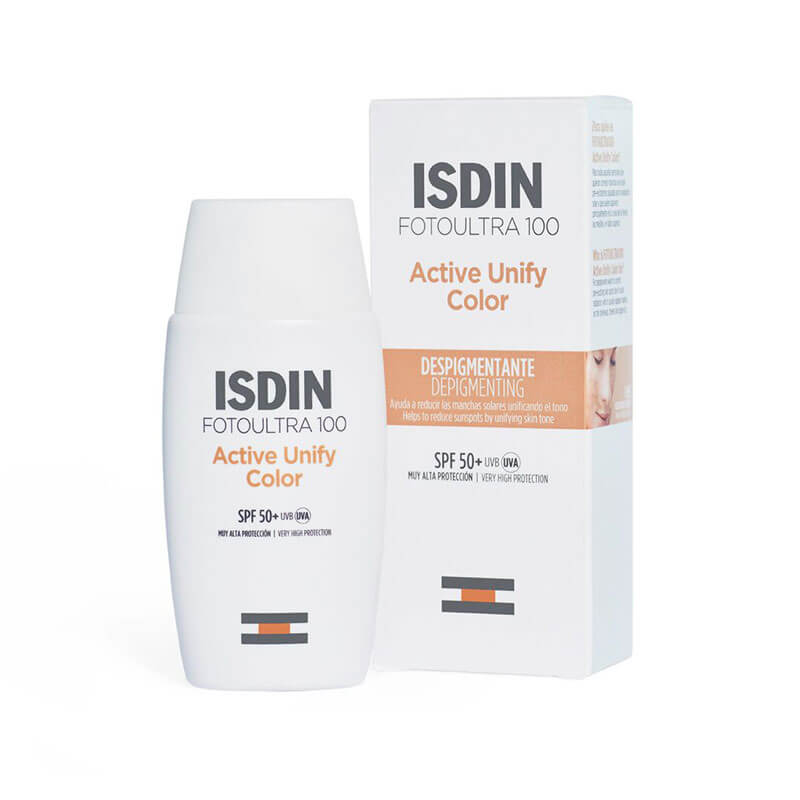 ضدآفتاب ISDIN SPF 50 مدل Active Unify Color