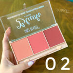 پالت رژگونه 3 رنگ Only Beauty(ES1531)