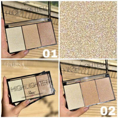 پالت هایلایتر سه رنگ Mini Queen