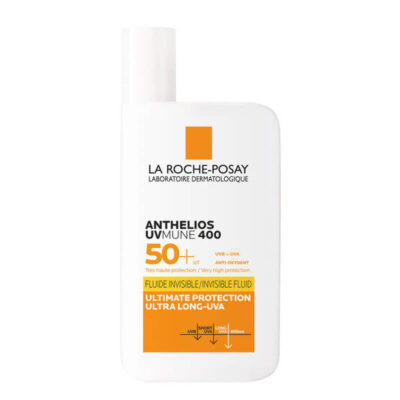 ضدآفتاب فلوئیدی بدون رنگ SPF 50 لاروش پوزای مدل ANTHELIOS UVMUNE 400