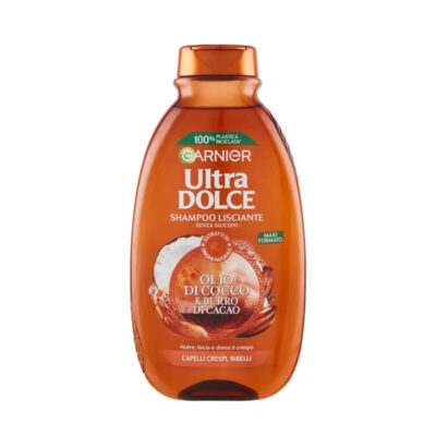 شامپو گارنیر سری Ultra Dolce مدل روغن نارگیل و کاکائو(300 میل)