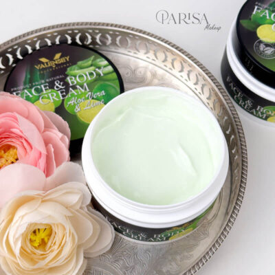 کرم مرطوب کننده صورت و بدن والنسی VALENSEY مدل AloeVera & Lime