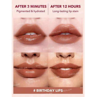 تینت لب شیگلم SHEGLAM مدل Take A Hint رنگ Birthday Lips