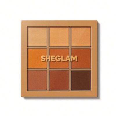 پالت سایه چشم شیگلم SHEGLAM مدل Nine To Fine رنگ Nomadic