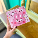 پک لیپ گلاس آینه ای Magic Casa مدل Strawberry Rabbit