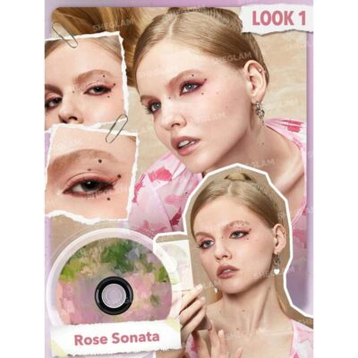 پالت سایه شیگلم SHEGLAM مدل VINYL POP COLOR رنگ ROSE SONATA