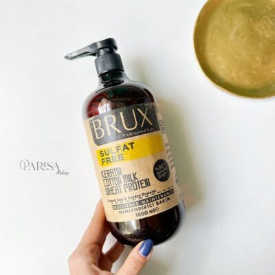 شامپو بدون سولفات بروکس BRUX مدل Keratin Cotton milk