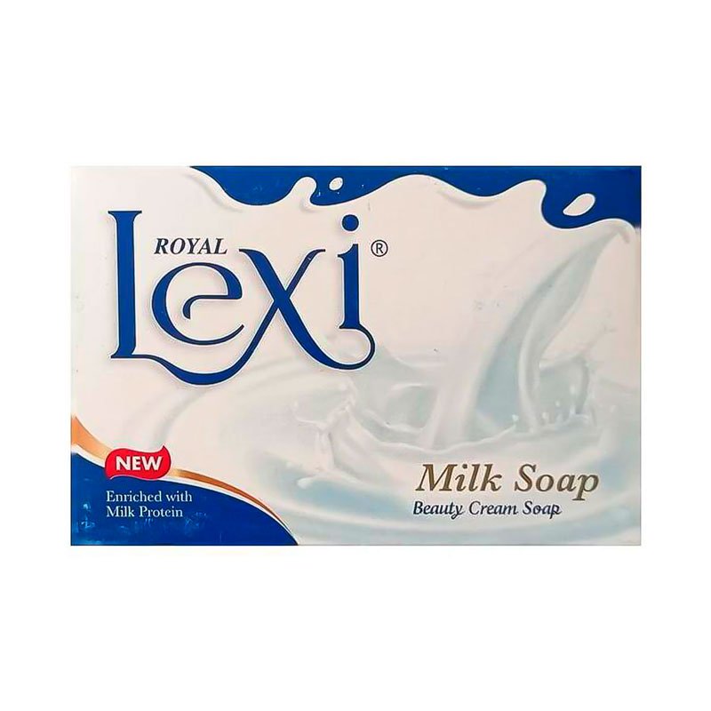 صابون روشن کننده شیر لکسی Lexi مدل Milk Soap