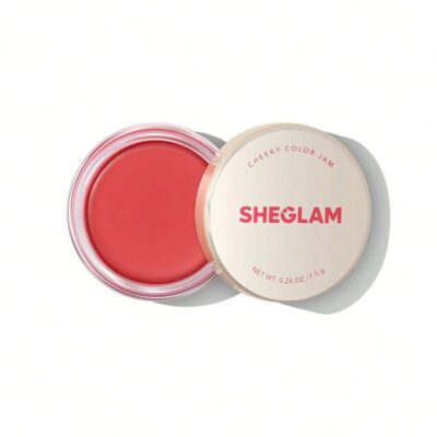 رژگونه کاسه ای شیگلم SHEGLAM مدل Cheeky Color Jam رنگ Afternoon Peach