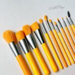 ست براش کیف هولوگرامی bh Cosmetics(نارنجی)