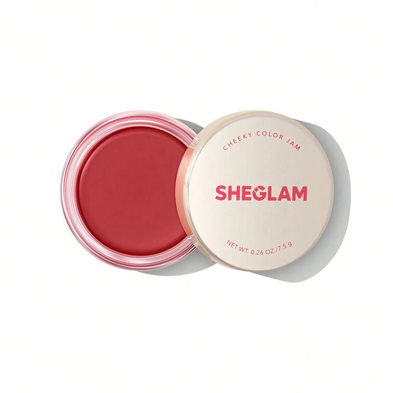 رژگونه کاسه ای شیگلم SHEGLAM مدل Cheeky Color Jam رنگ Rose Meadow