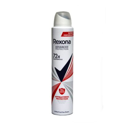 اسپری ضدتعریق 72 ساعته Rexona مدل Antibacterial Protection