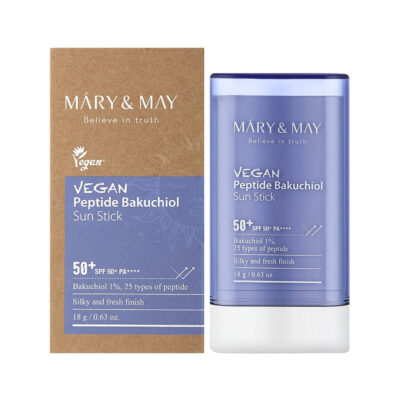 ضدآفتاب استیکی SPF50 مری اند می Mary & May مدل Peptide Bakuchiol