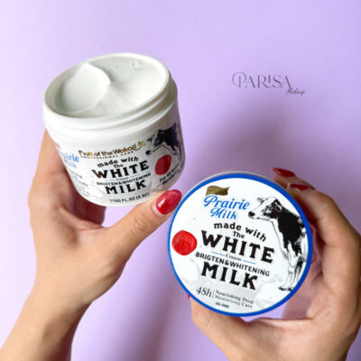 کرم روشن کننده و آبرسان ووکالی مدل White Milk