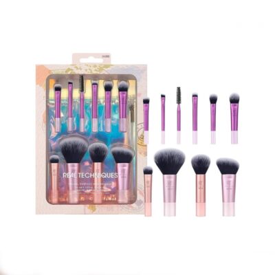 ست براش 10 تکه مسافرتی مینی سایز ریل تکنیک مدل Travel Fantasy Mini Brush Set 10 in 1