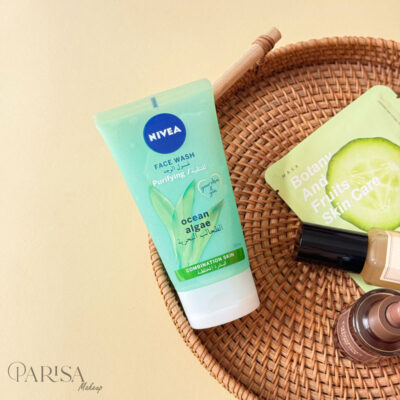 ژل شستشو صورت نیوآ NIVEA مدل عصاره جلبک اقیانوس Ocean Algae(150 میل)