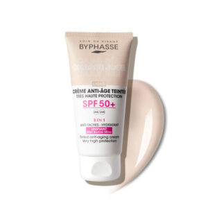 ضدآفتاب رنگی SPF50 بایفاس Byphasse رنگ Light(50 میل)