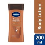 لوسیون بدن وازلین مدل Cocoa Radiant(200 میل)