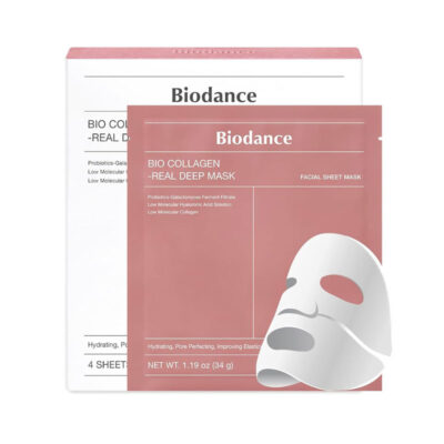 ماسک ورقه ای جوانساز بایو کلاژن بایودنس Biodance