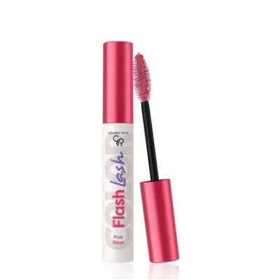 ریمل رنگی گلدن رز مدل Flash Lash رنگ Pink Blaze