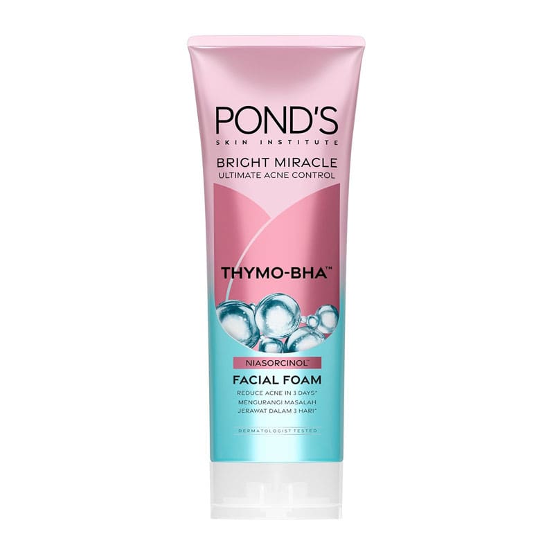 فوم شستشو صورت ضدجوش پوندز PONDS مدل THYMO-BHA