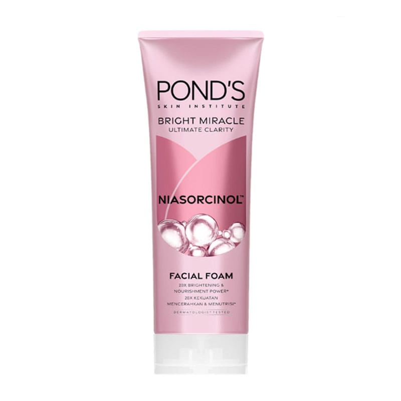 فوم شستشو صورت روشن کننده پوندز PONDS مدل Niasorcinol(100 گرم)