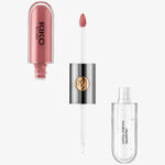 لیپ گلاس و رژ لب مایع دو سر کیکو میلانو KIKO MILANO مدل Unlimited Double Touch رنگ Rosy Mauve (شماره 120)