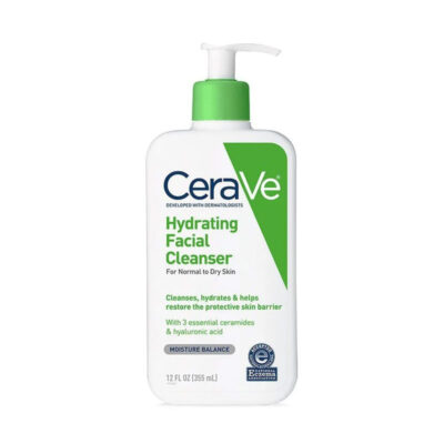 شوینده صورت پوست نرمال تا خشک سراوی CeraVe مدل Hydrating Facial Cleanser(355 میل)