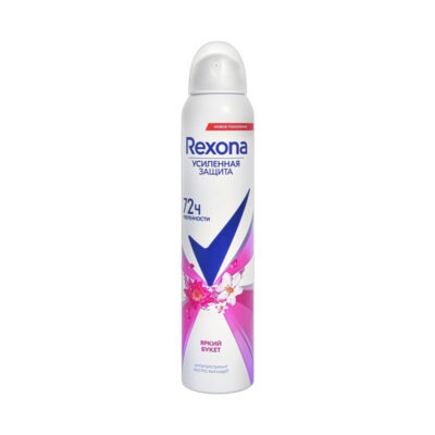 اسپری ضدتعریق 72 ساعته Rexona مدل Bright Bouquet(200 میل)