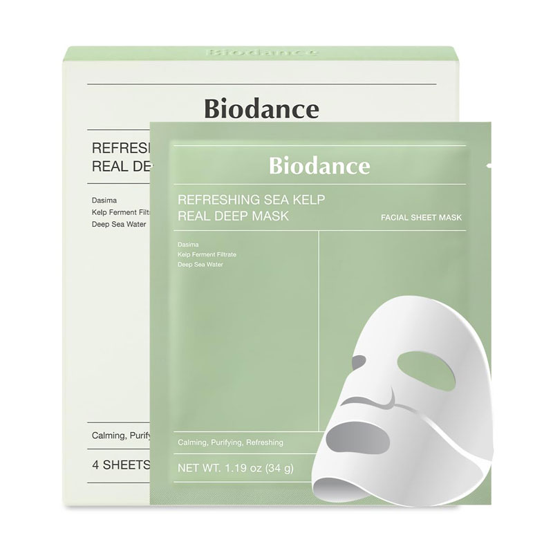 ماسک تسکین دهنده جلبک دریایی بایودنس Biodance