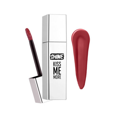 رژلب مایع شاین فلورمار flormar مدل Kiss Me More SHINE کد 010(رنگ Meet Friends)