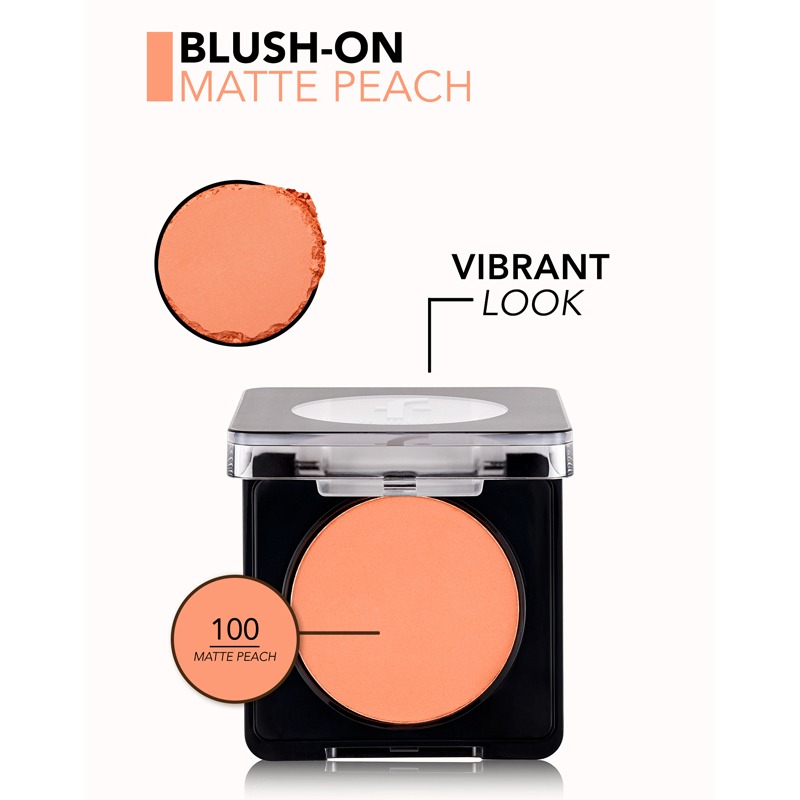 رژگونه پودری فلورمار flormar مدل Baked Blush-On New کد 100(رنگ Mattepeach)