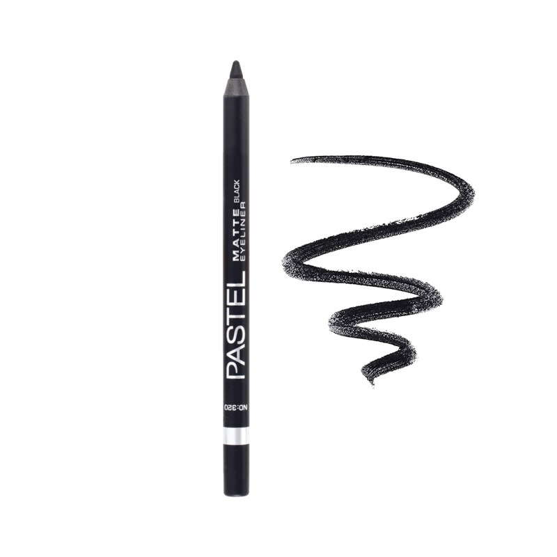 مداد چشم شمعی ضدآب پاستل PASTEL مدل Matte Eyeliner کد 320