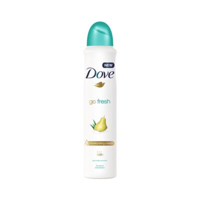 اسپری بدن داو مدل گلابی و آلوئه ورا Go Fresh(250 میل)