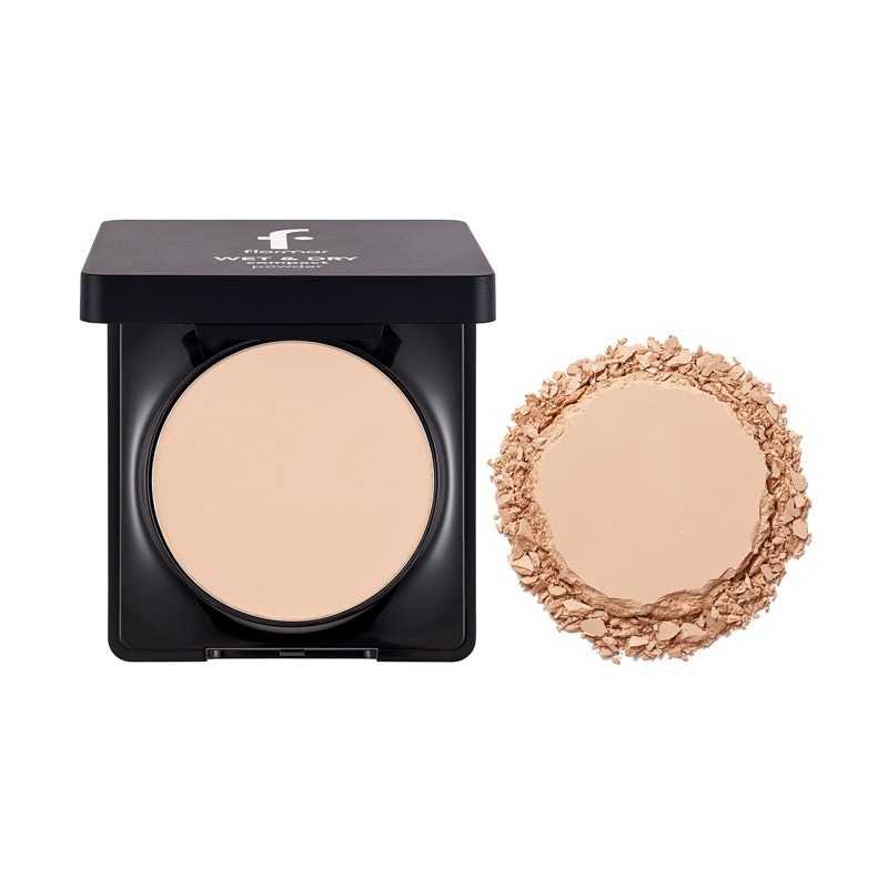 پنکیک دوکاره فلورمار flormar مدل Wet & Dry Compact Powder کد 007(رنگ Caramel Peach)