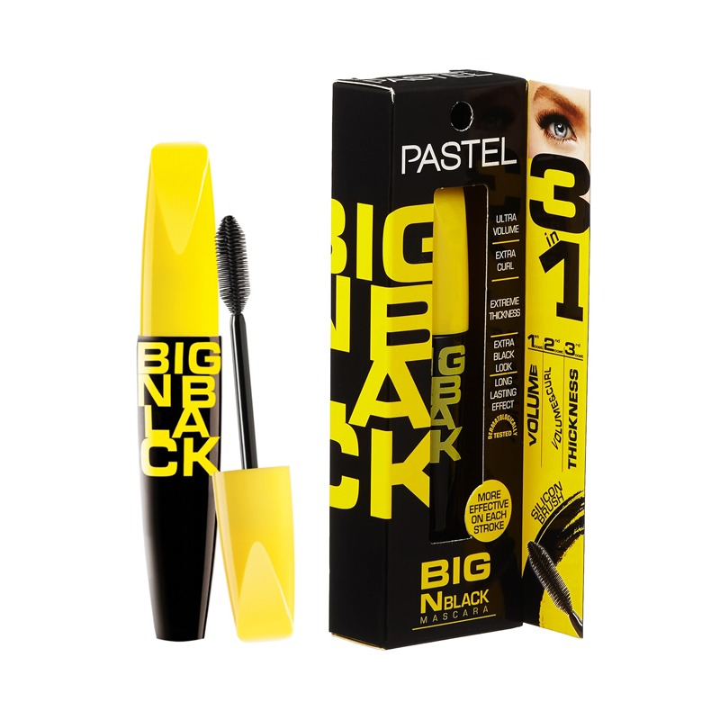 ریمل حجم دهنده پاستل PASTEL مدل Big N Black