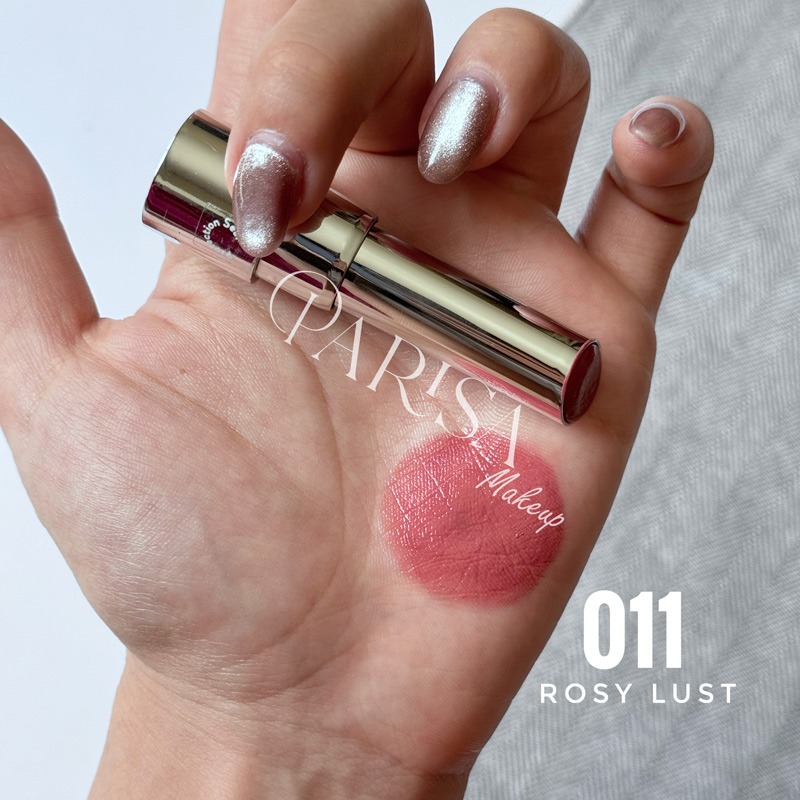 رژلب جامد براق فلورمار مدل Sheer Up کد 011 (رنگ Rosy Lust)