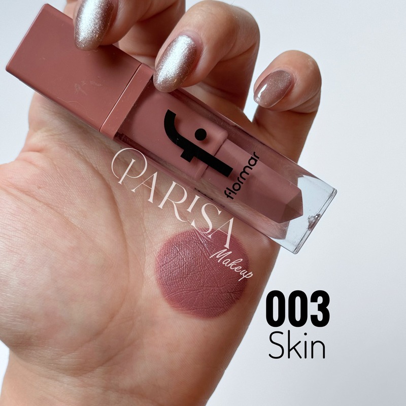 رژلب مایع مات فلورمار مدل Kiss Me More Lip Tattoo کد 003(رنگ Skin)