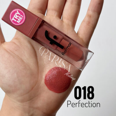 رژلب مایع مات فلورمار مدل Kiss Me More Lip Tattoo کد 018(رنگ Perfection)
