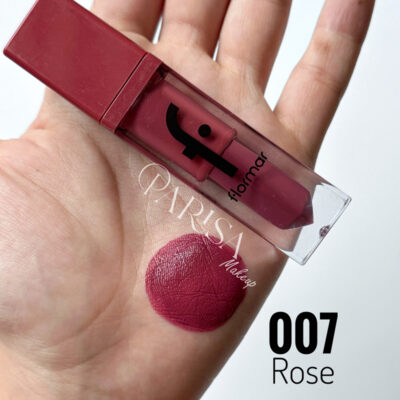 رژلب مایع مات فلورمار مدل Kiss Me More Lip Tattoo کد 007(رنگ Rosa)