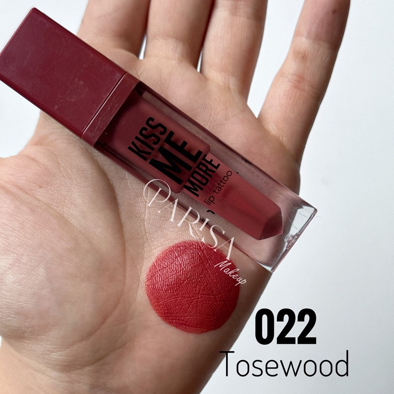 رژلب مایع مات فلورمار مدل Kiss Me More Lip Tattoo کد 022(رنگ Rosewood)
