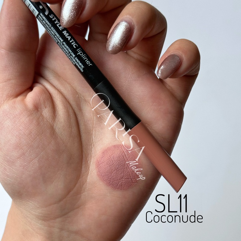 مداد لب پیچی فلورمار flormar مدل Style Matic Lipliner کد SL11(رنگ Coconude)