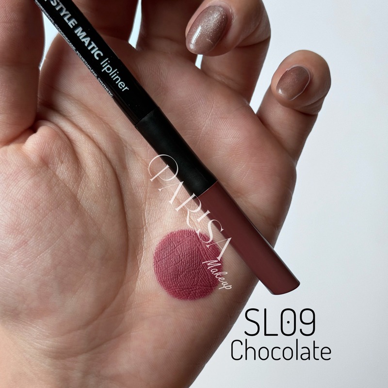 مداد لب پیچی فلورمار flormar مدل Style Matic Lipliner کد SL09(رنگ Chocolate)