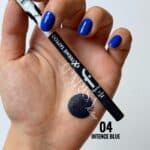 مداد چشم ژلی فلورمار flormar مدل Extreme Tattoo Gel Pencil کد 004(رنگ Intense Blue)