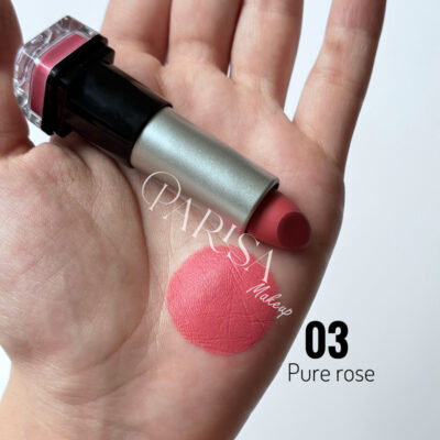 رژلب مات مخملی فلورمار مدل HD Weightless Matte کد 003(رنگ Pure Rose)